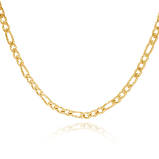 Figaro Ketting 3mm - Goud